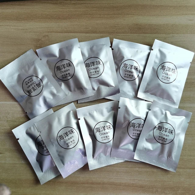 معطر سيارة بمروحة دوارة على فتحة المكيف – تعبئة 10 قطع - محيط
