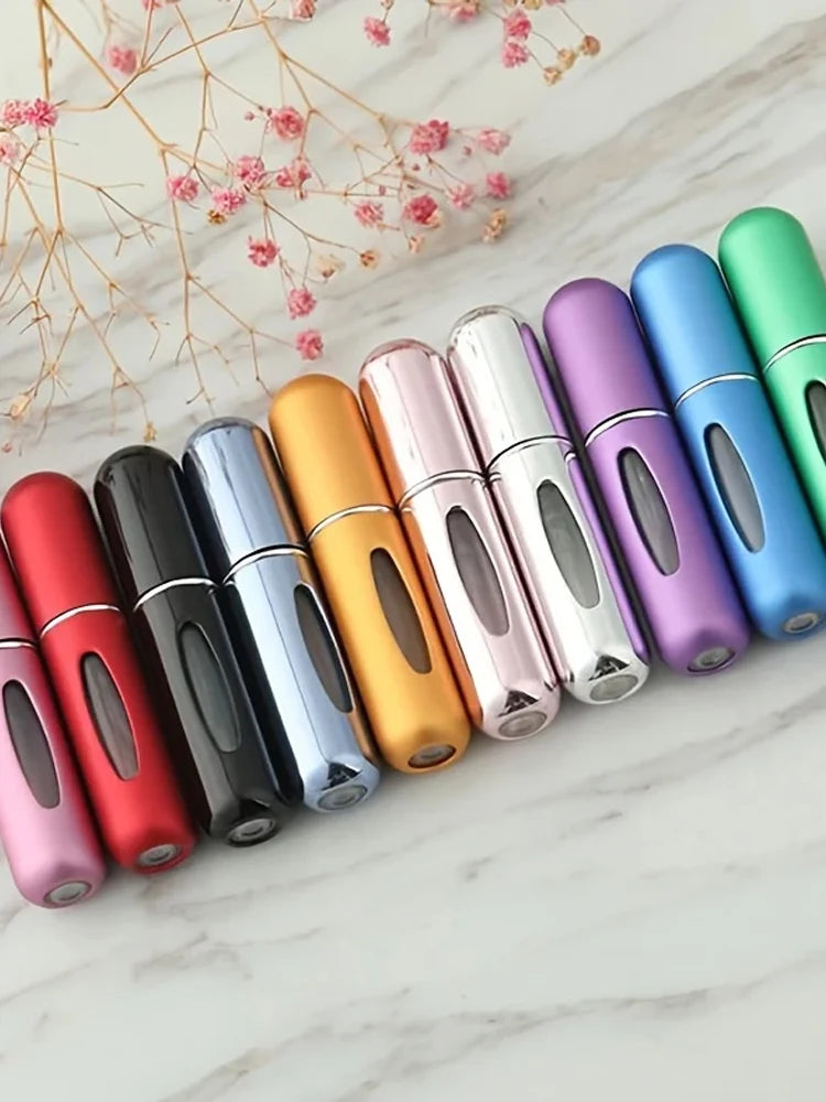 طقم 5 قوارير عطر صغيرة 5 مل للسفر – صورة 4