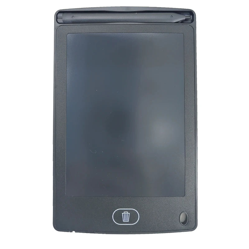 لوح كتابة LCD للأطفال بأحجام وألوان متعددة – أسود – 6.5 بوصة