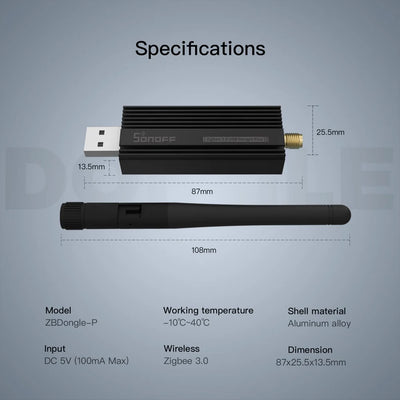 دونجل SONOFF Zigbee 3.0 USB موديل ZBDongle-P – صورة 10