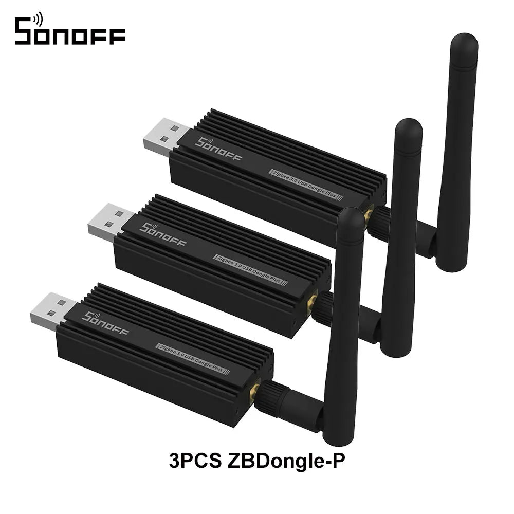 دونجل SONOFF Zigbee 3.0 USB موديل ZBDongle-P – 3 قطع