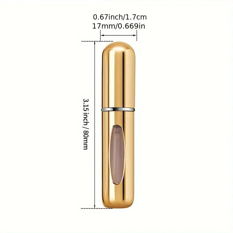 طقم 5 قوارير عطر صغيرة 5 مل للسفر – صورة 6