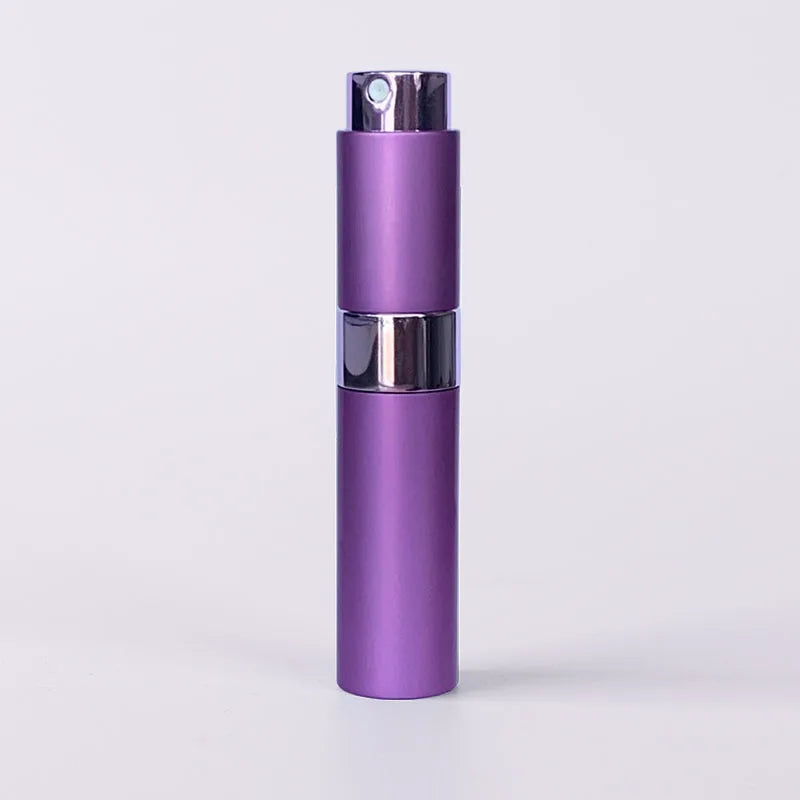 بخاخة عطر للسفر 8 مل قابلة لإعادة التعبئة – بنفسجي – 8 مل