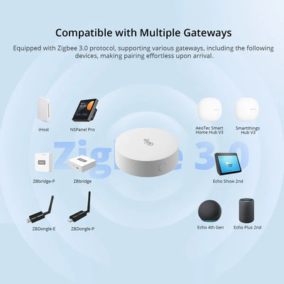 حساس حرارة ورطوبة SONOFF Zigbee SNZB-02P – صورة 9