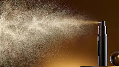 قارورة عطر زجاجية 8 مل ببخاخ للسفر – صورة 1