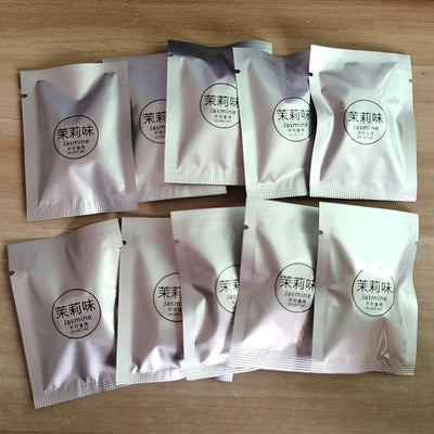 معطر سيارة بمروحة دوارة على فتحة المكيف – تعبئة 10 قطع - ياسمين