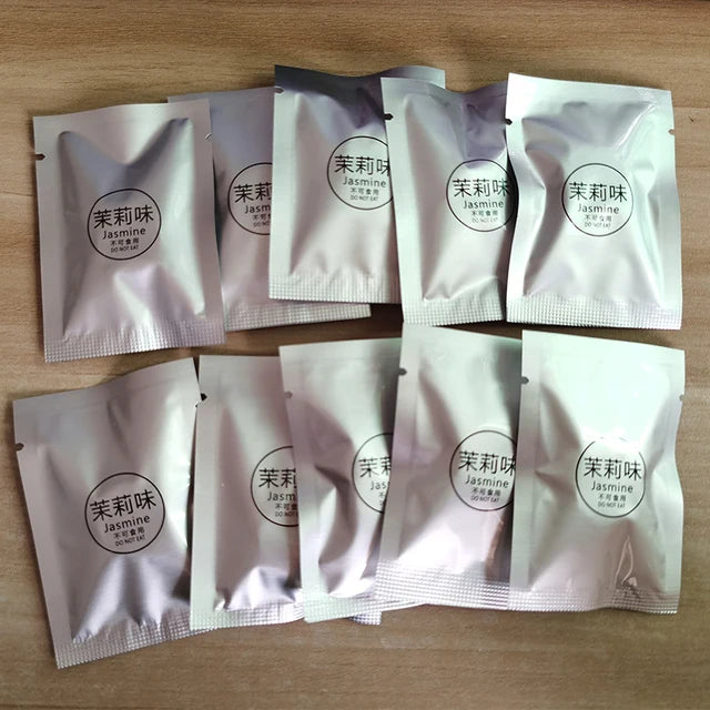 معطر سيارة بمروحة دوارة على فتحة المكيف – تعبئة 10 قطع - ياسمين